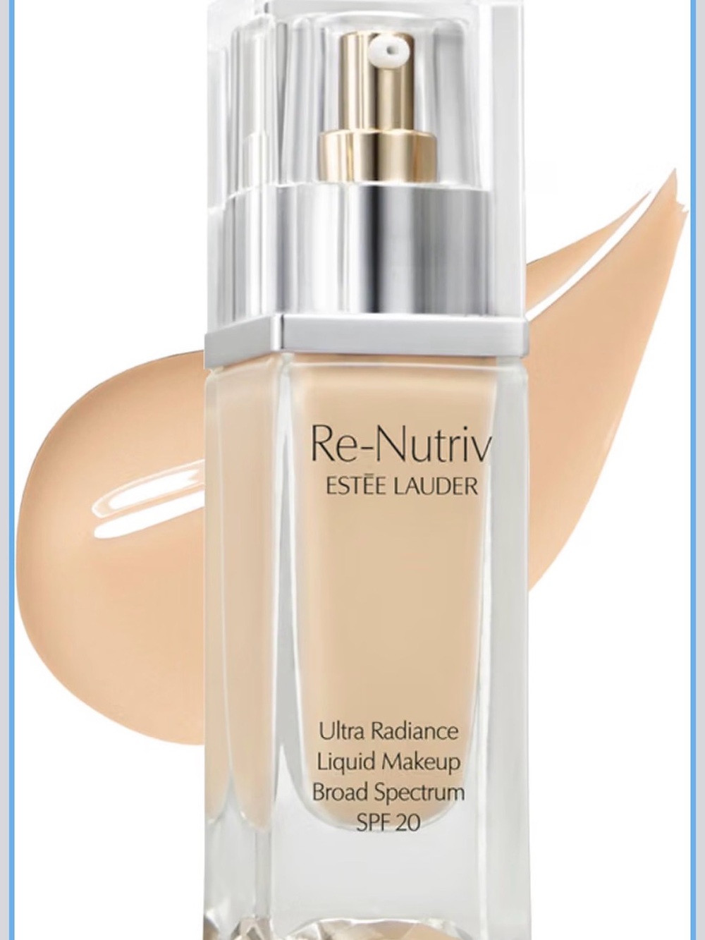Estee Lauder Re-Nutriv Ultra Radiance Liquid Makeup SPF 20 - Warm Porcelain